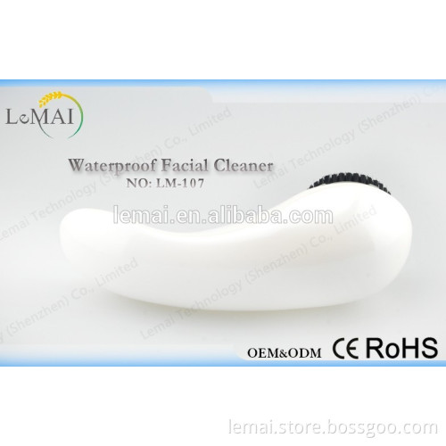 electric waterproof face brush facial cleaning appliance with face massage